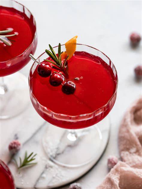 Cranberry Ginger Cocktail Fork In The Kitchen