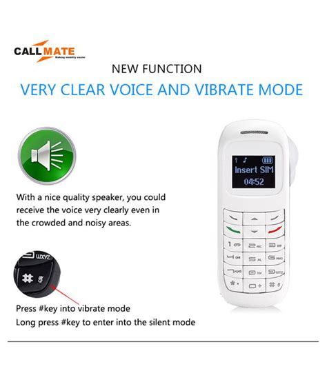 Callmate Bm70 Bluetooth Headset White Bluetooth Headsets Online At