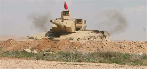Jordanian Al Hussein Challenger 1 Main Battle Tank With Falcon
