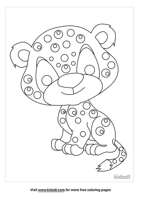 Free Baby Jaguar Coloring Page Coloring Page Printables Kidadl