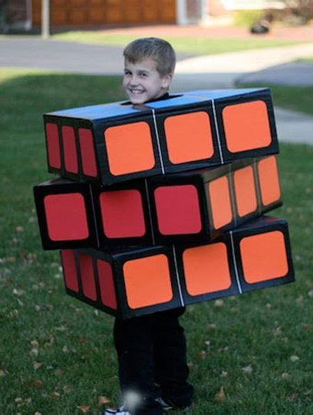 Rubiks Cube Costume Déguisement Halloween Fait Maison Costume