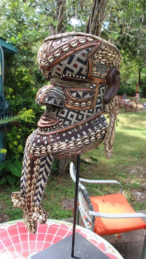Looking for a good deal on kuba mask? Kuba Mask #Authentic #African #Art | African sculptures ...