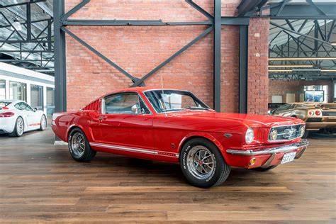 1965 Ford Mustang 22 Fastback 4sp Manual Richmonds Classic And