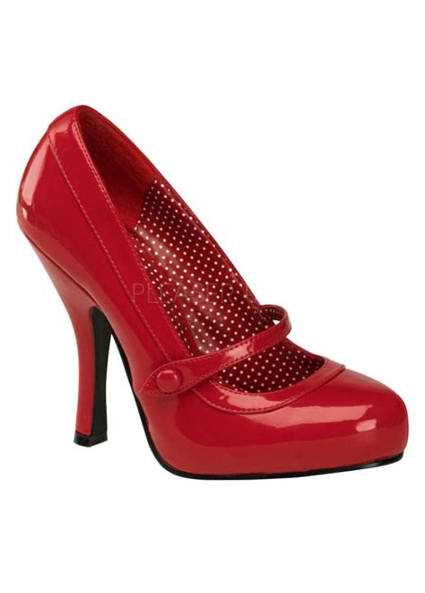 Pin Up Couture Cutiepie Mary Jane Shoe Attitude Clothing
