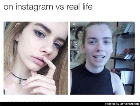 On Instagram Vs Real Life Instagram Vs Real Life