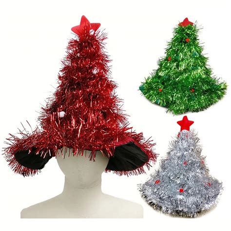 Christmas Hats Adults Christmas Ornaments Decoration Santa Claus Hat