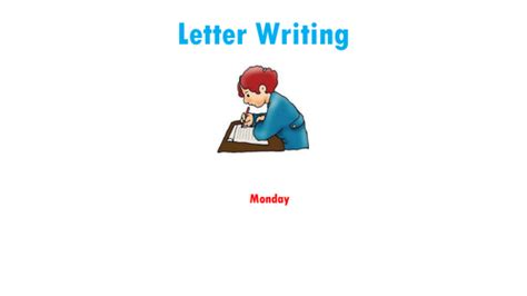 Letter Writing Ppt Teaching Resources