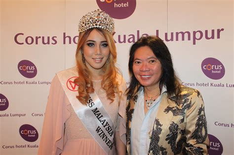 Kee Hua Chee Live Part Miss Malaysia World Was Officially Launched Today At Corus