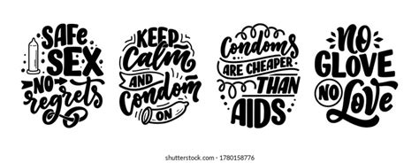 Safe Sex Slogans Great Design Any Stock Vector Royalty Free 1780158776 Shutterstock