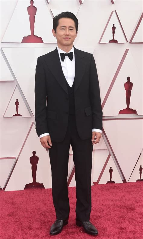 Steven Yeun At The 2021 Oscars Oscars Red Carpet Dresses 2021