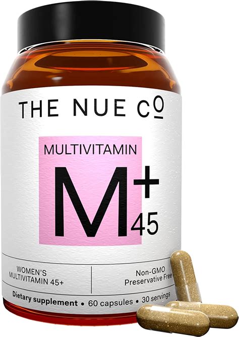 The Nue Co Multi Vitamin 45 Supports Energy Immunity