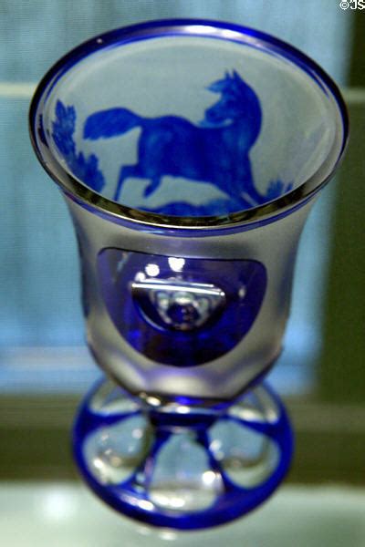 Bohemian Glass Goblet By Karl Pfohl At Corning Museum Of Glass Corning Ny