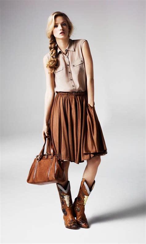 boots and skirt lente zomer glamour river island