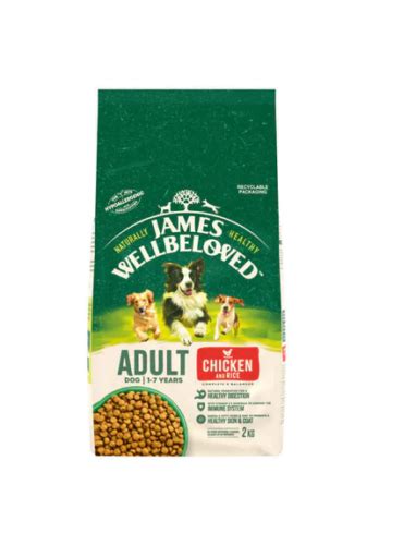 James Wellbeloved Adult Chicken And Rice Dog Food 2kg Ebay