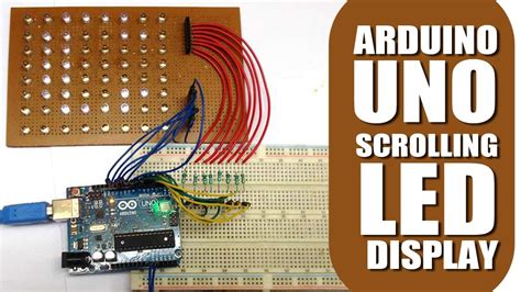Scrolling Leds Chasing Leds Using Arduino Uno Arduino Project Hub Vrogue