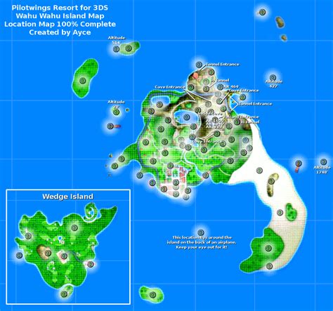 Officially licensed fan gear from sports fan island! Pilotwings Resort Item Location Map (GIF) v1.0 - Neoseeker ...