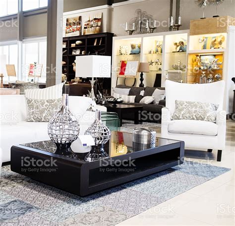 5,000 brands of furniture, lighting, cookware, and more. Home Decor Store Displaying Elegant Furniture And ...