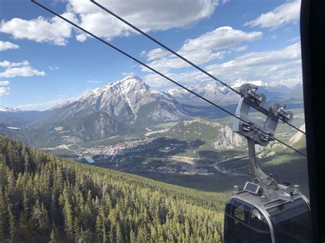 Banff Gondola Dining On Top Of The World Thediningguideca