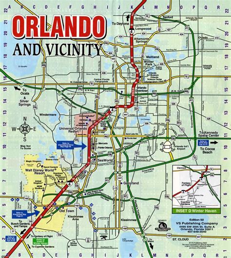Map Of Orlando Florida And Surrounding Towns International Airport Zip Codes
