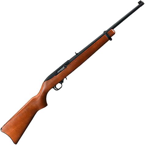 Ruger 1022 Carbine Satin Blackhardwood Semi Automatic Rifle 22 Long