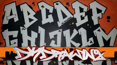 Graffiti Alphabet Drawing Graffiti Letters Abc Youtube