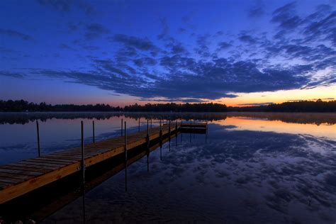 The Lonely Cool At Dawn Crooked Lake Oconto County Wisco Flickr