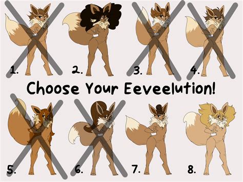 Human Eevee Evolutions