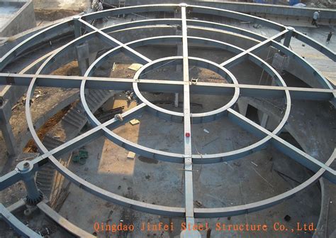 Round Roof Steel Structure For Supermarket China Steel Structure And