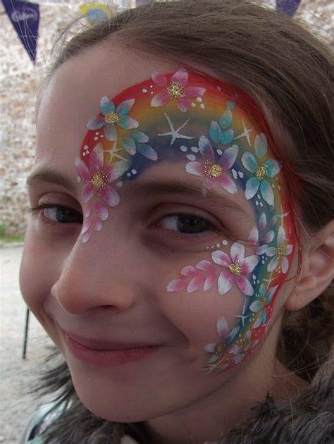 Flowers Face Painting Carnival Face Paint Face Paint