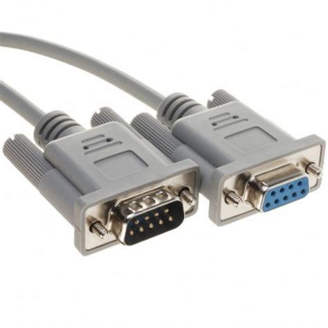 Db9 9 Pin Serial Rs232 Extension Mf Male To Female Cable