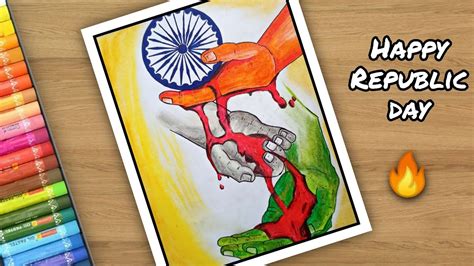 Share More Than Creative Republic Day Drawing Super Hot Xkldase Edu Vn