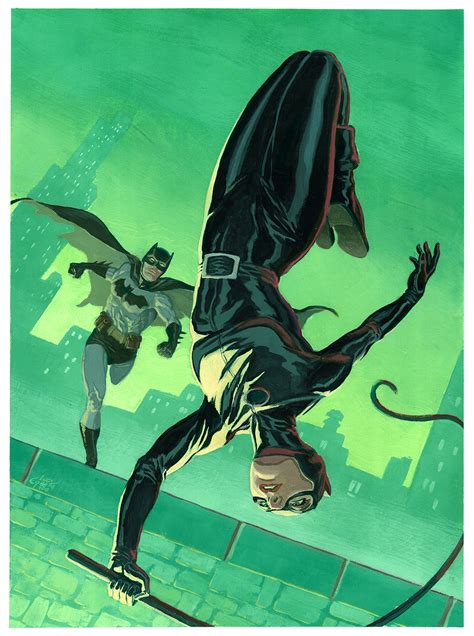 Artstation Catwoman Vs Batman