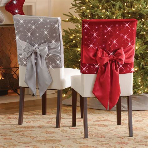 The Cordless Twinkling Chair Back Sleeves Hammacher Schlemmer