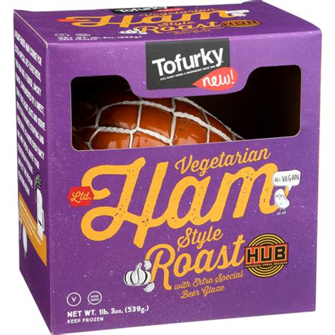 Plant Based Ham Style Roast With Amber Ale Glaze