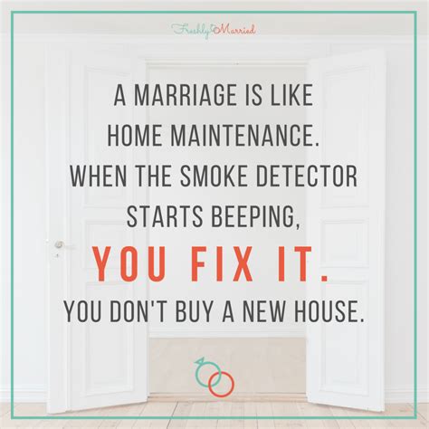 All marriages are not created equal. #freshfridays Quote: Marriage is Like Home Maintenance ...