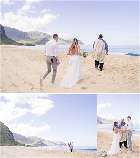 Lauren And Marks Oahu Elopement Hawaii Wedding Photographer Hawaii