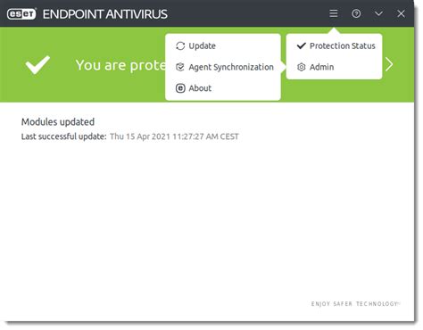 User Interface Eset Endpoint Antivirus For Linux Eset Online Help