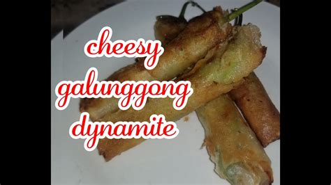 Galunggong Dynamite With Cheesecheesy Dynamitehome Made Dynamite Fish