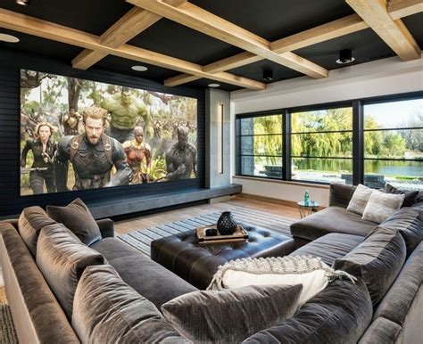 Pin By Visualflick On Projector In Bedroom Home Cinema Room Home