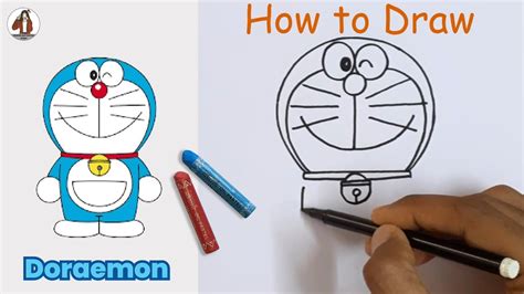 How To Draw Doraemon Step By Step Easy Step By Step Doraemon Drawing