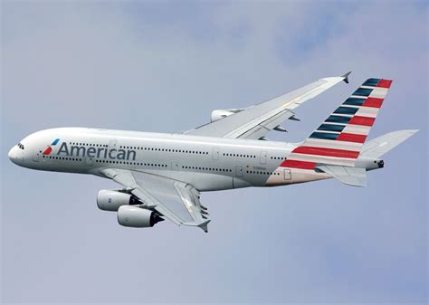 American Airlines New Livery On Airbus A380 Aviones De Pasajeros