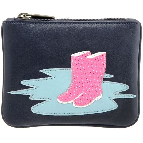 Yoshi Wellies Applique Leather Coin Purse