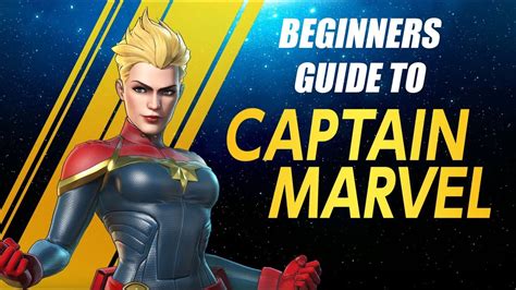 Captain Marvel Beginners Guide Marvel Ultimate Alliance 3 Mua3