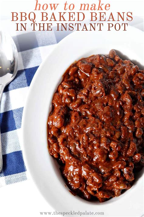 Easy Vegetarian Bbq Baked Beans In The Instant Pot