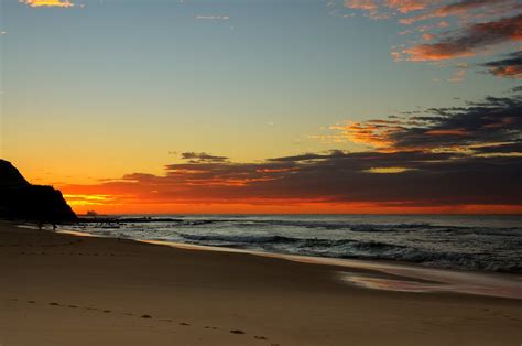Bar Beach Sunrise Taken At Bar Beach Newcastle Nsw Aust Flickr