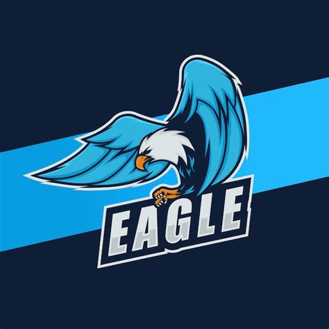 Premium Vector Eagle Mascot Esport Logo