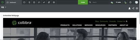 Widget To Embed Any Web Page In Collibra Dashboard Collibra Marketplace