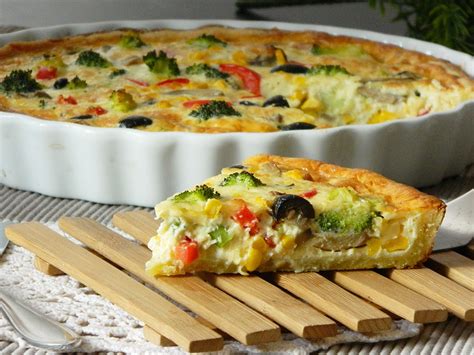 Dr Olas Kitchen Quiche Tutorial Vegetarian Recipe Vegetarische Quiche