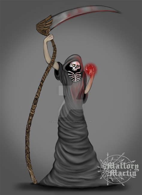 Female Grim Reaper By Loyalcellheart On Deviantart