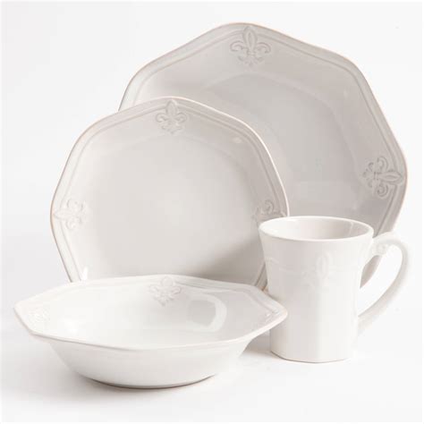 Better Homes And Gardens Country Crest 16 Piece Dinnerware